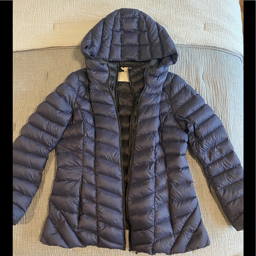 Soia and Kio Navy Puffer Jacket